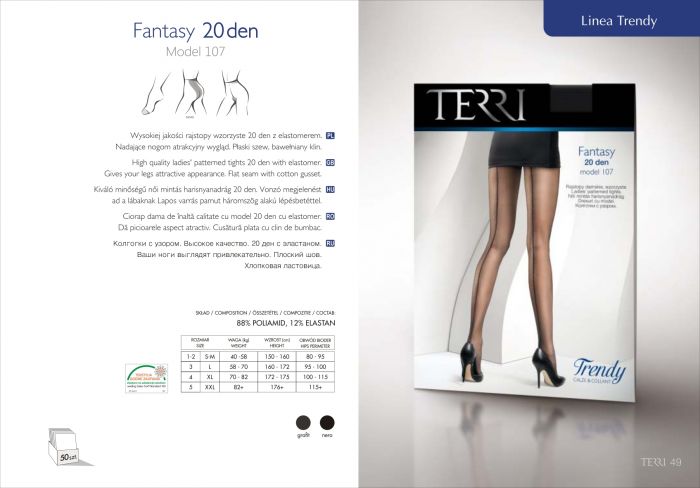 Terri Lineatrendy Fantasy20 Den 107   Catalog | Pantyhose Library